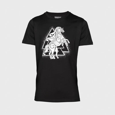 Premium Tee, Sleipnir, Svart