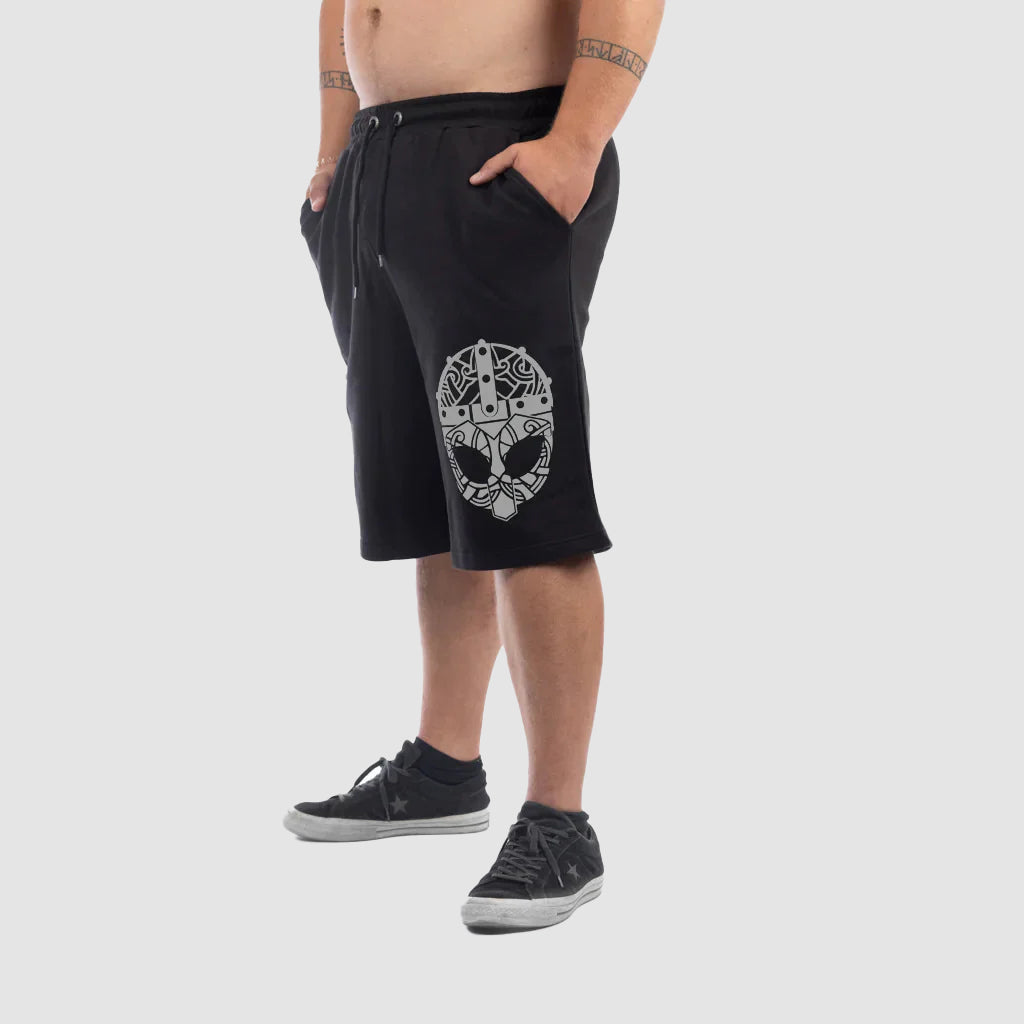 Premium Sweatshorts, Clan, Black