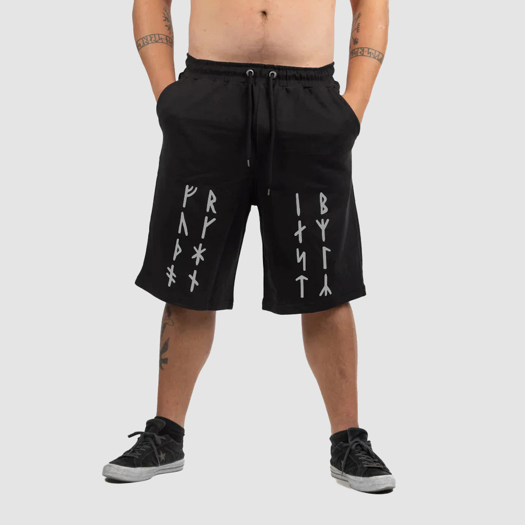 Premium Sweatshorts, Futhark, Svart