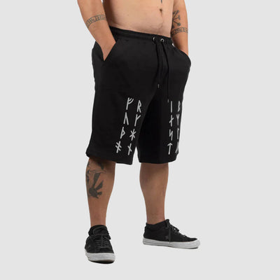 Premium Sweatshorts, Futhark, Svart