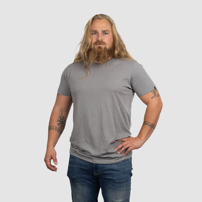 Premium Tee, Grimfrost, Grå