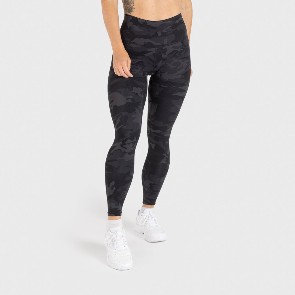 Leggings, Svart camo