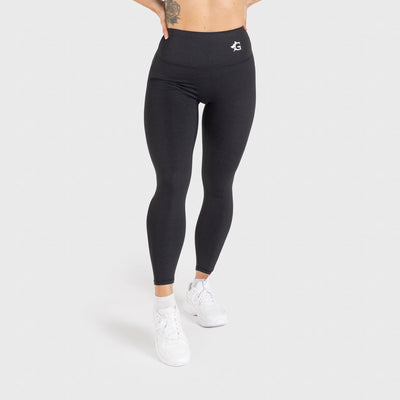 Leggings, Sätesdesign, Svart