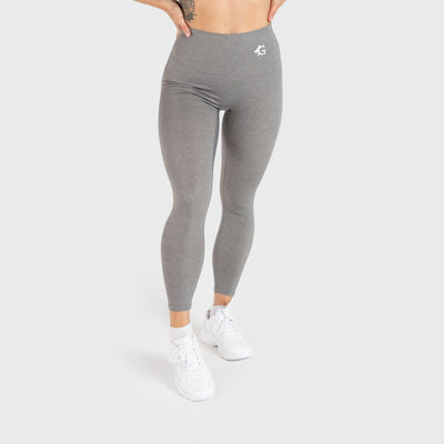 Leggings, Sätesdesign, Grå