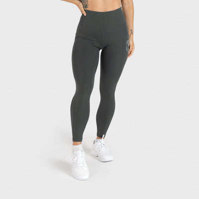 Leggings, Clanhjälm, Mörkgrön