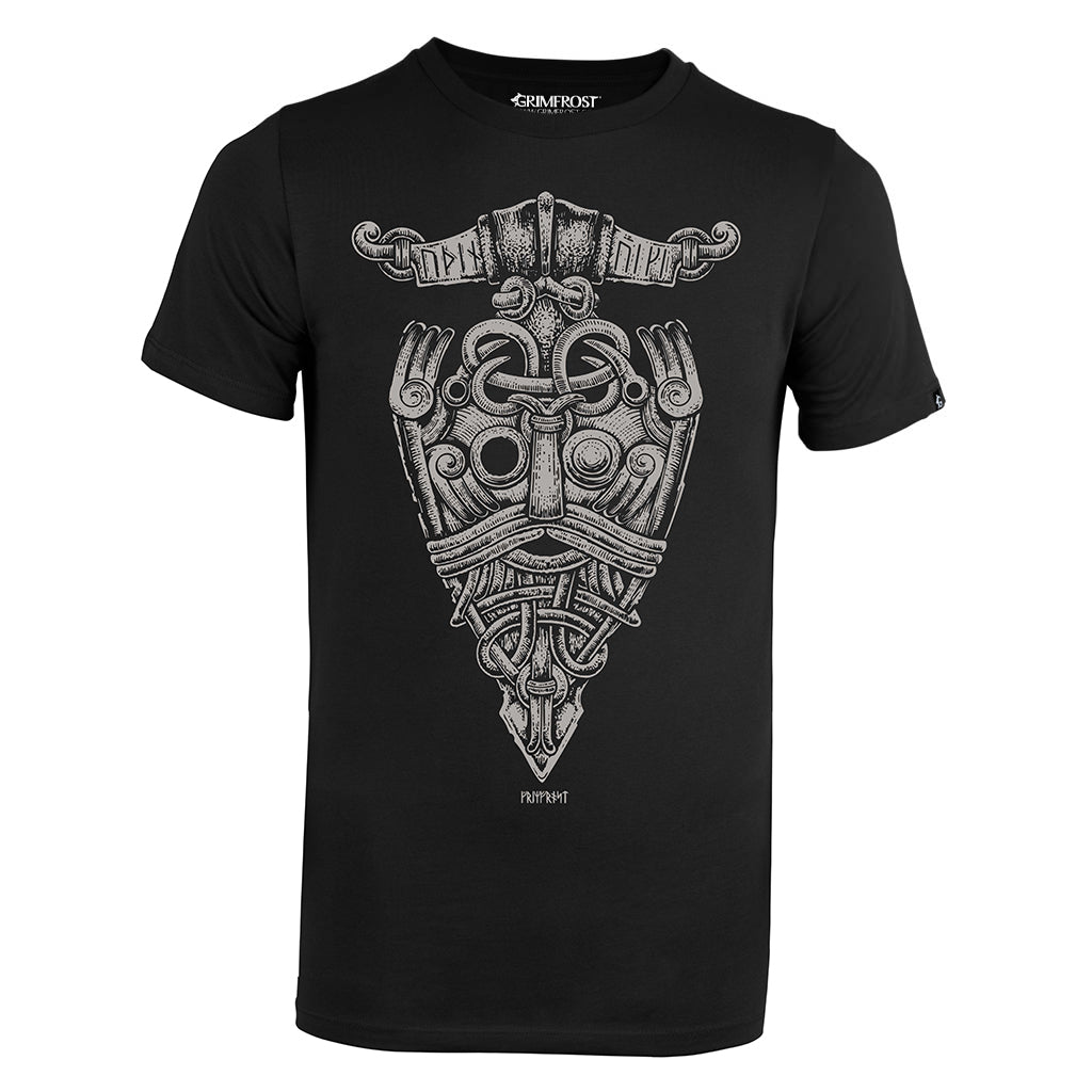 Premium Tee, Odin Mask, Black