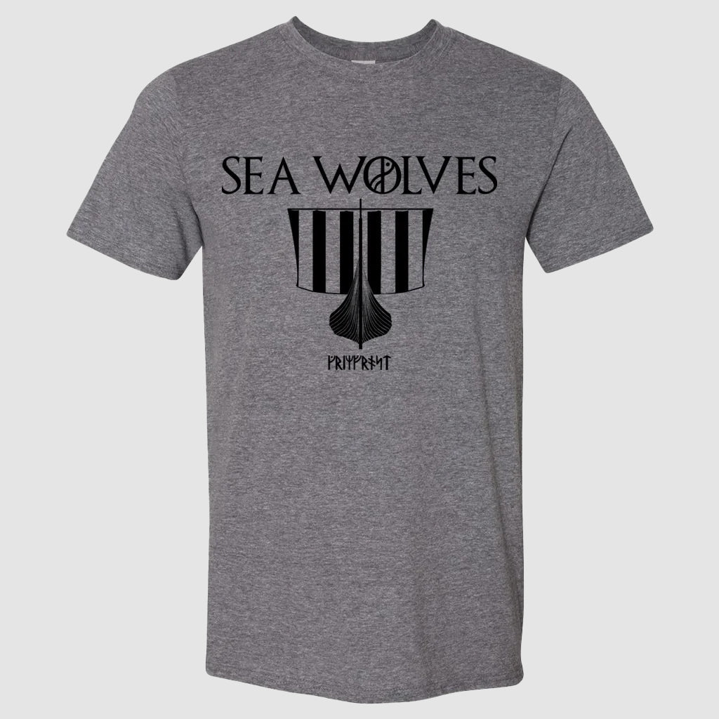 T-shirt, Sea Wolves, Mörk Heather