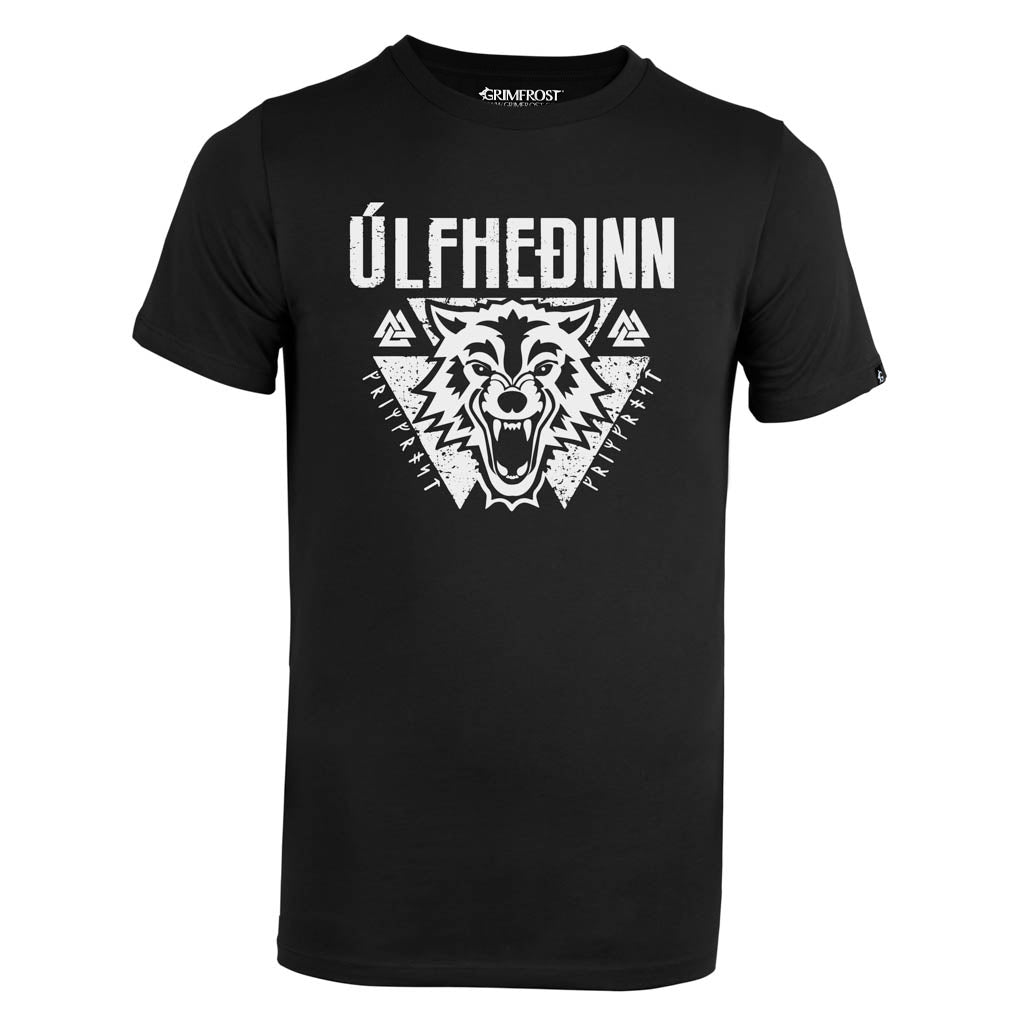 Premium Tee, Ulfhedinn, Svart