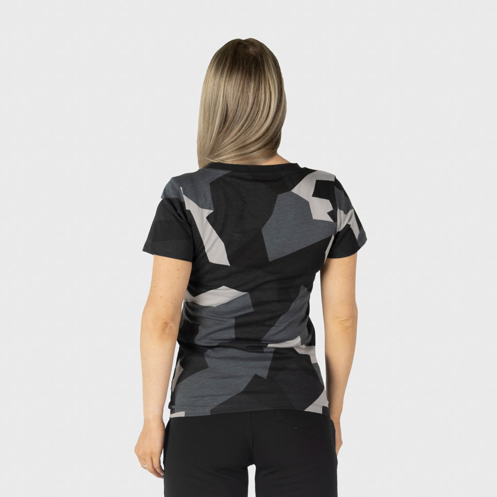 Premium T-shirt, Valkyrie, M90 Grå Camo