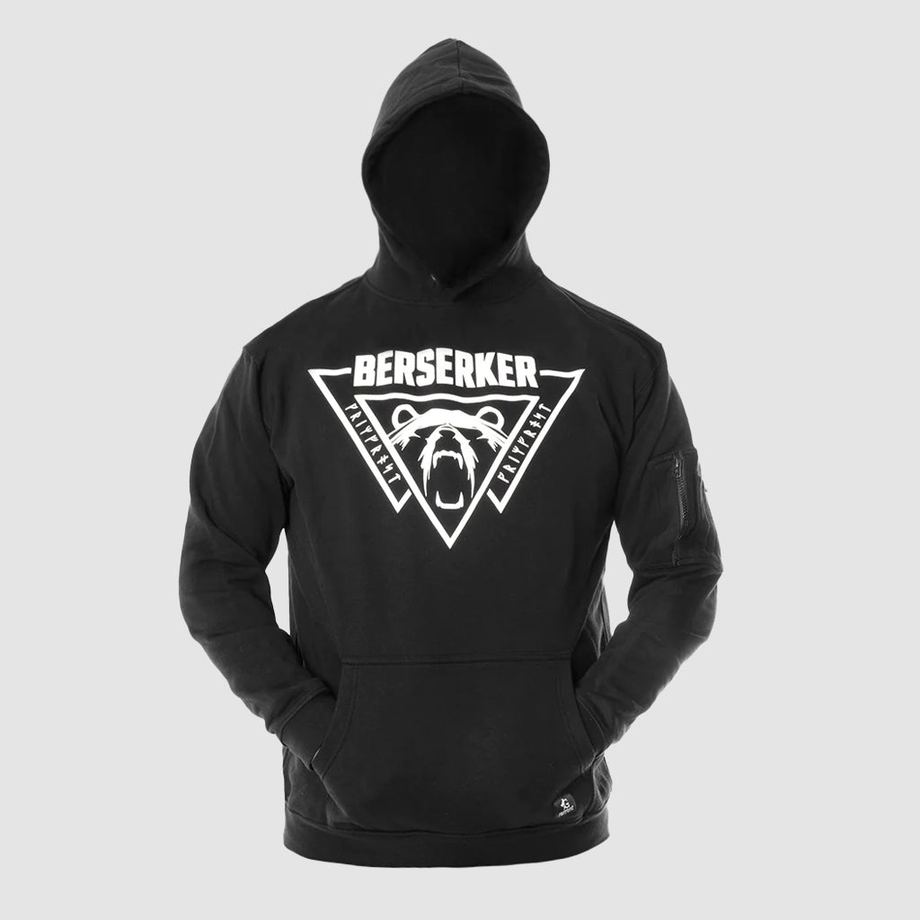 Premium Hoodie, Berserker, Svart