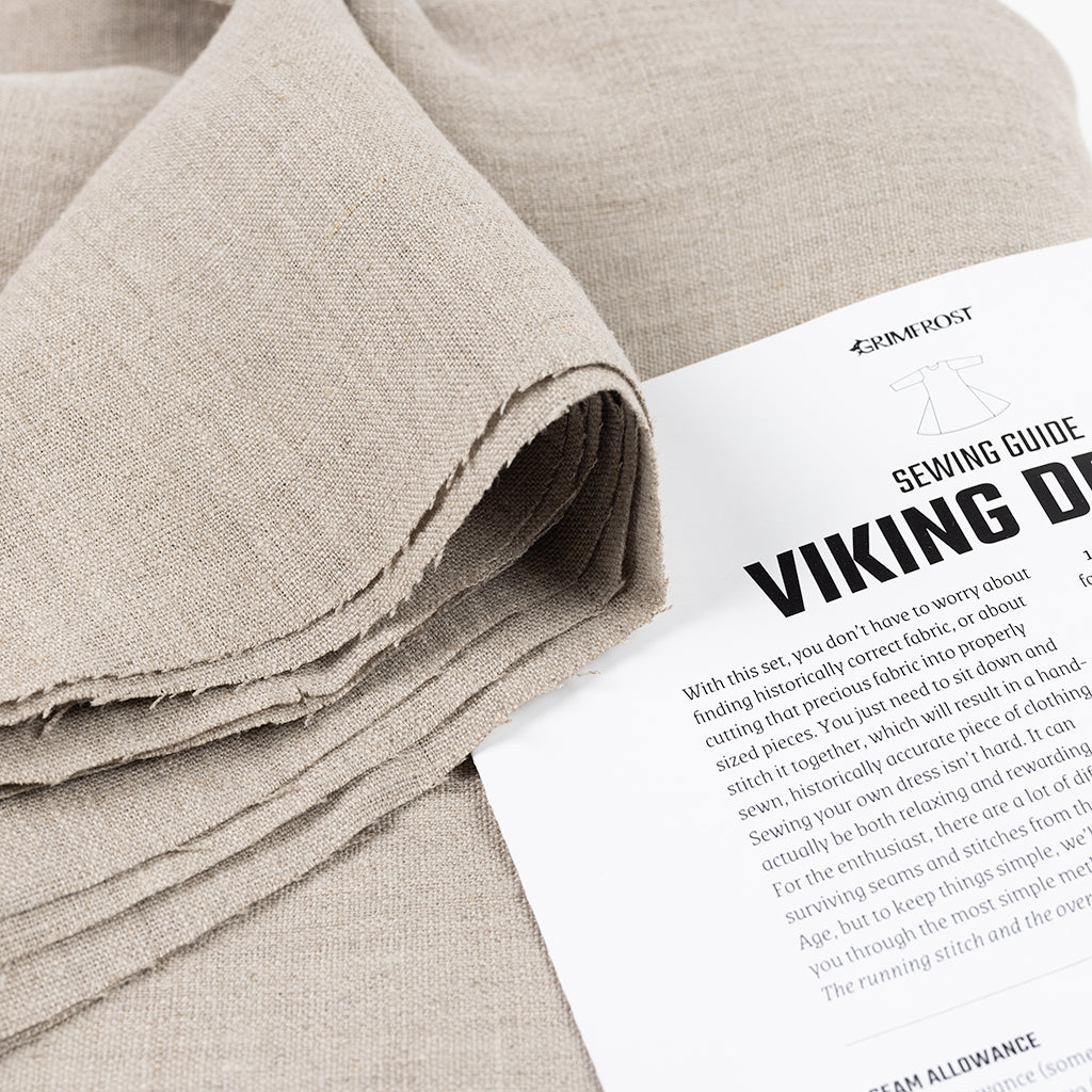 DIY Vikingaklänning i linne