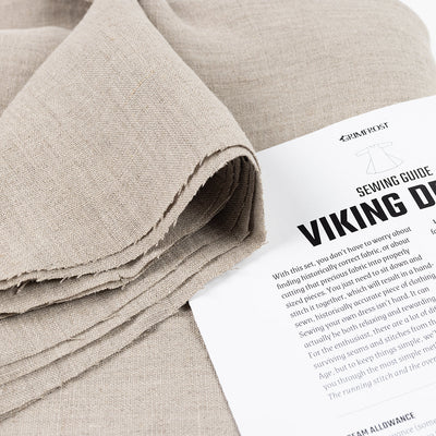 DIY Viking Linen Dress