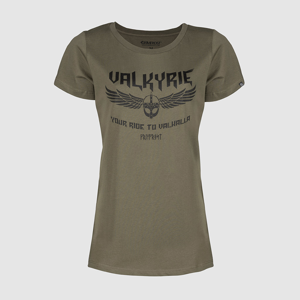 Premium T-shirt, Valkyrie, Grön