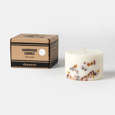 Soy Wax Candle, Amber Pine, Small