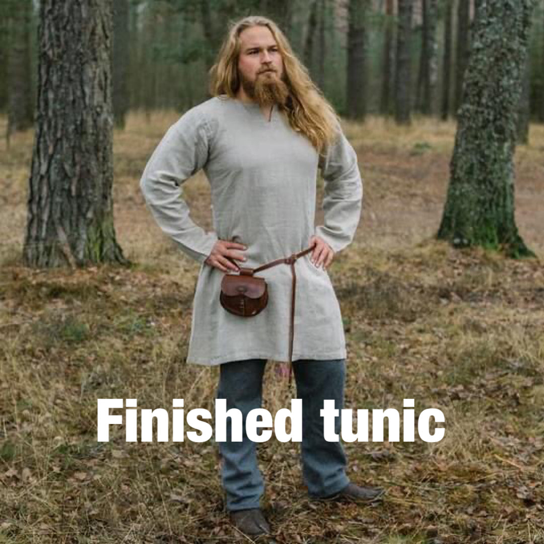 DIY Vikingatunika i linne