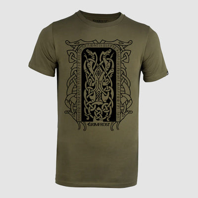 Premium Tee, Runestone, Grön