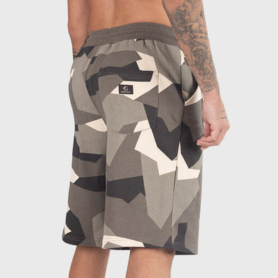 Premium Sweatshorts, Berserker, M90 Brun Camo