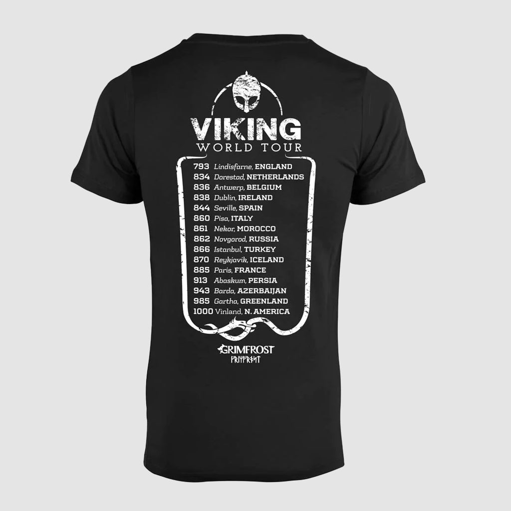 Premium t-shirt, World Tour, Svart