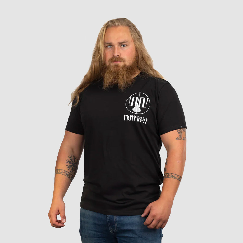 Premium Tee, Warcry, Svart