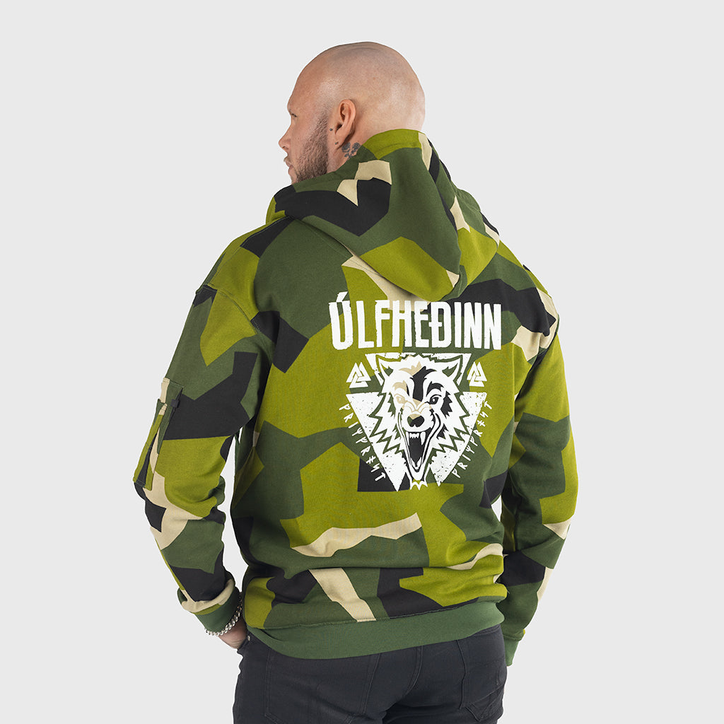 Premium Zoodie, Ulfhedinn, M90 Grön Camo